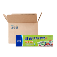 이중 지퍼백 22cm x 25cm(중) 20매 X30개(1BOX)