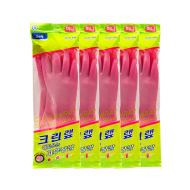 [온라인 전용] 매일쓰는 고무장갑 핑크(미니) 5입
