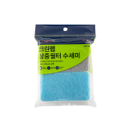 삼중필터 수세미(2매)