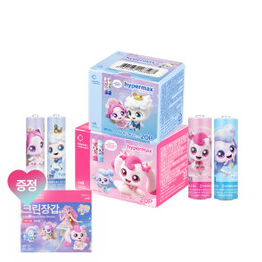 [온라인 전용] 캐치티니핑 건전지 AA 20PS+AAA 20PS (+크린장갑 30매 증정)