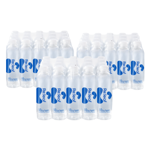 [3 BOX] 미세플라스틱 제로 Re:leaf 릴리프 생수 500ml 20병 (총 60병)